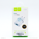 Cốc sạc usb A 18W HOCO C12Q màu trắng bh01t