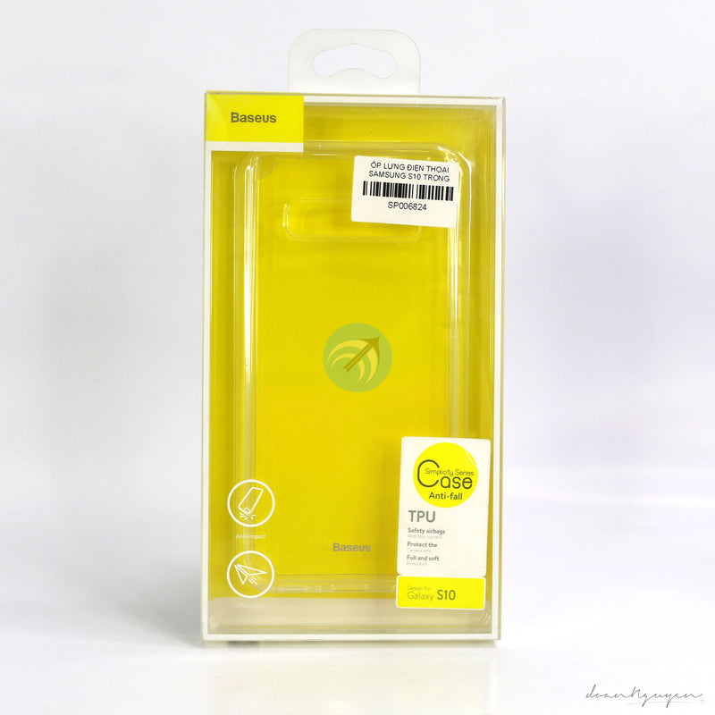 ỐP LƯNG ĐIỆN THOẠI SAMSUNG S10 TRONG (BASEUS)