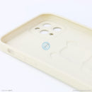 ỐP lưng IPHONE 11 PRO MAX hình nổi gấu đứng màu kem