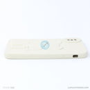 ỐP lưng IPHONE X/XS hình nổi gấu đứng màu kem