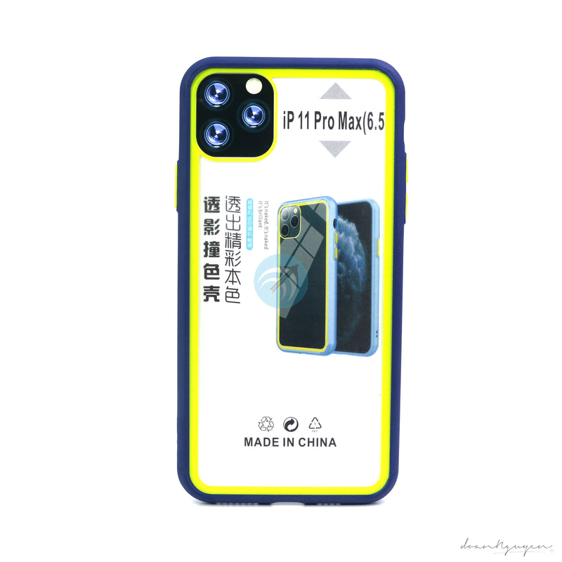 ỐP LƯNG ĐT IPHONE 11 PRO MAX (VIỀN MÀU TRONG)