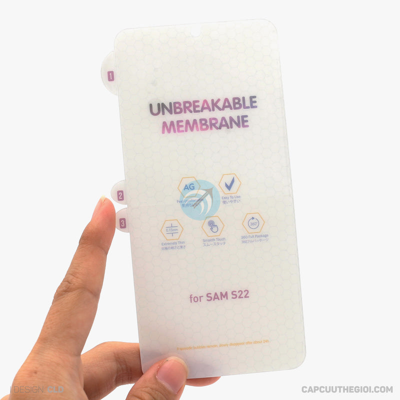 Miếng dán PPF màn hình điện thoại SAMSUNG S22 / S23 nhám AG