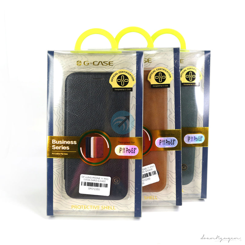 ỐP LƯNG IPHONE 11 PRO 5.8 DA CARD G-CASE