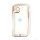 ỐP LƯNG ĐIỆN THOẠI IPHONE 12 PRO LIKGUS DẺO TRONG VIỀN VÀNG