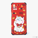 Ốp lưng SAMSUNG M51 hình mèo thần tài nhựa cứng