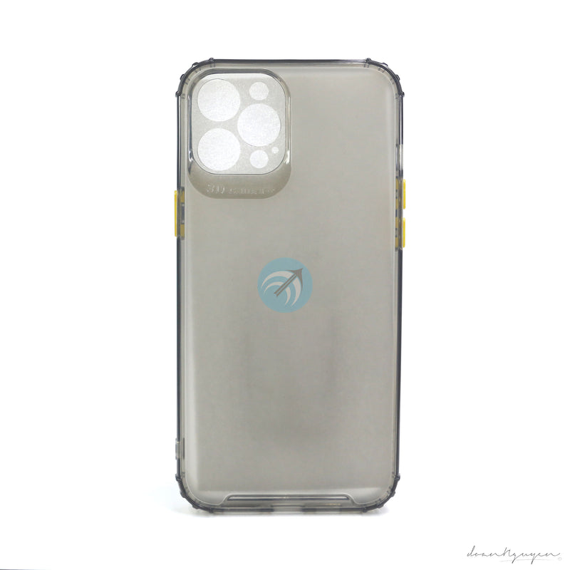 ỐP LƯNG IPHONE 12 PRO MAX ( CHỐNG SỐC - NÚT 2 MÀU)