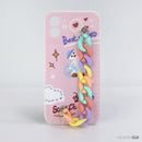 ỐP LƯNG ĐT IPHONE 12 6.1 (VIỀN TIM LẮC TAY)