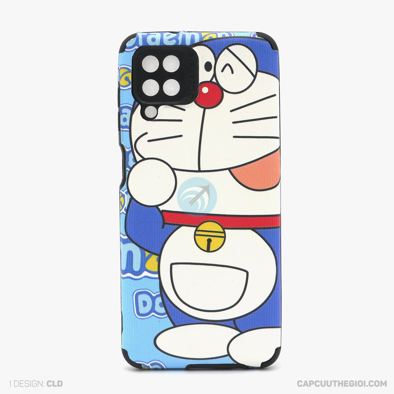 Ốp lưng SAMSUNG A12 IMD hình doraemon chống sốc