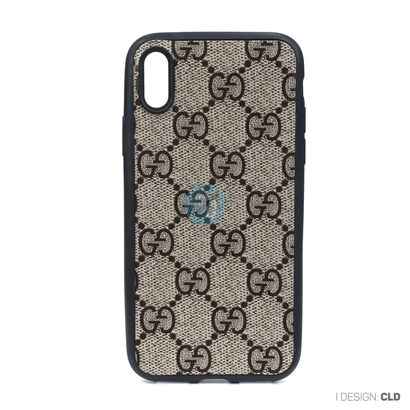 ỐP LƯNG ĐT IPHONE X/XS (DA SỌC CARO)