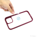 ỐP LƯNG ĐT IPHONE 12 PRO/12 6.1 NHÁM VIỀN MÀU