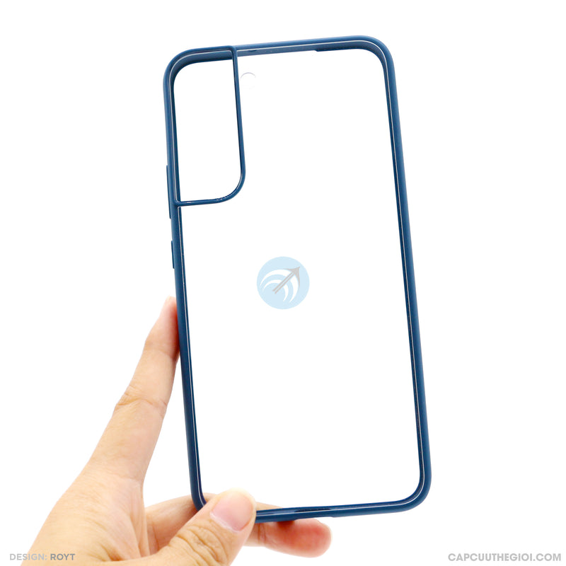 Ốp lưng SAMSUNG S22+ lưng trong viền xanh LIKGUS