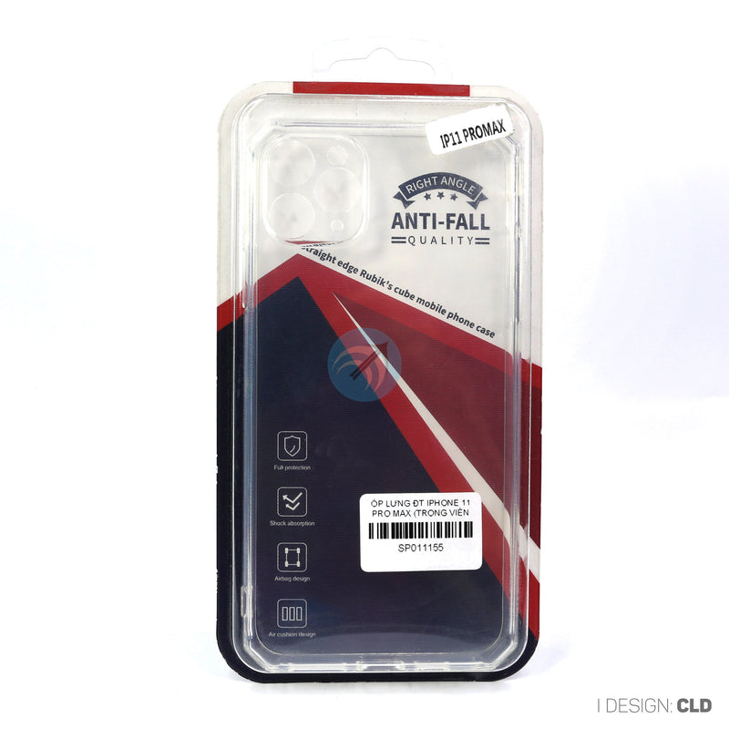 ỐP LƯNG ĐT IPHONE 11 PRO MAX (TRONG VIỀN VUÔNG)
