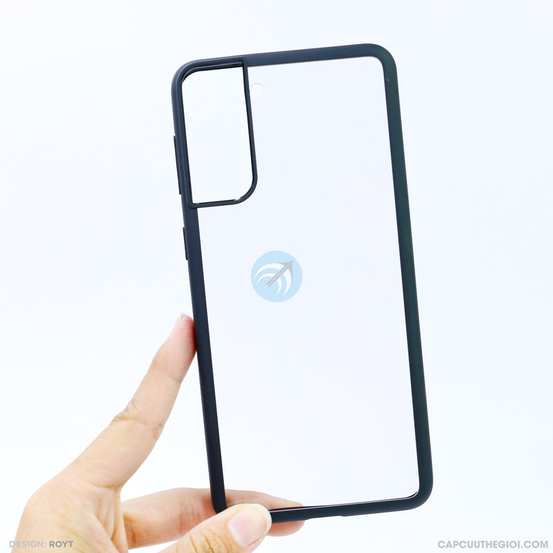 Ốp lưng SAMSUNG S21+ lưng trong viền đen LIKGUS