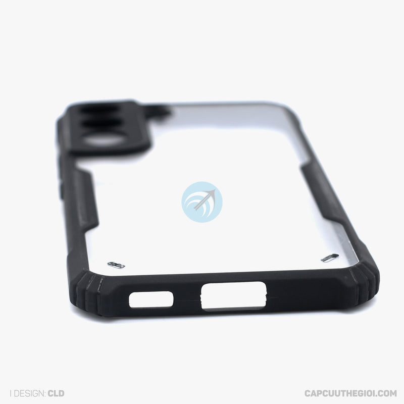 Ốp lưng SAMSUNG S22 chống sốc trong viền màu