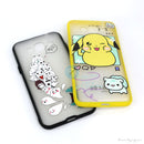 ỐP LƯNG ĐIỆN THOẠI SAMSUNG J2 PRIME NHÁM HÌNH VIỀN MÀU