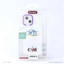 Ốp lưng IPHONE 13 6.1 trong viền camera màu tím REALSKY