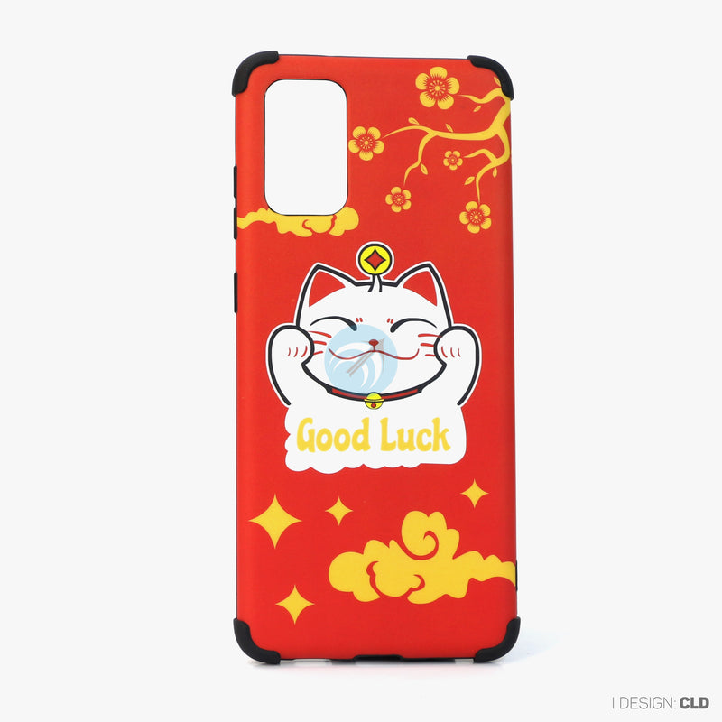 Ốp lưng SAMSUNG S20+ hình mèo thần tài nhựa cứng