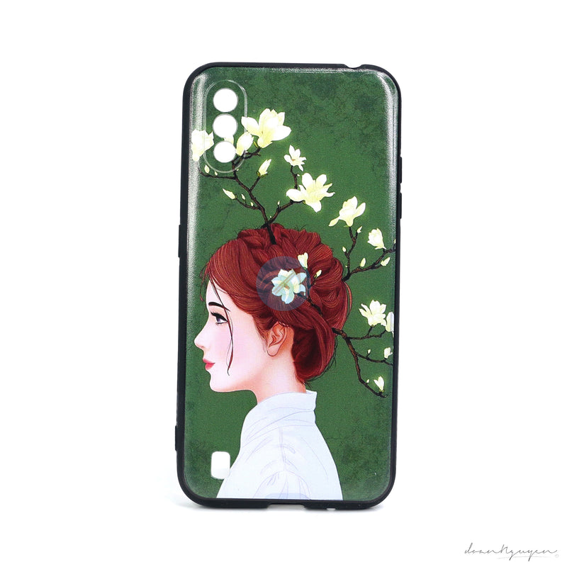 ỐP LƯNG SAMSUNG A01 (CÔ GÁI SÀNH ĐIỆU)