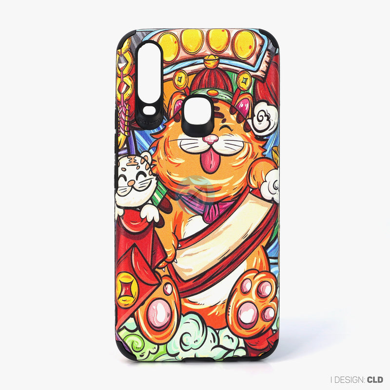 Ốp lưng VIVO Y17 dẻo hình mèo thần tài