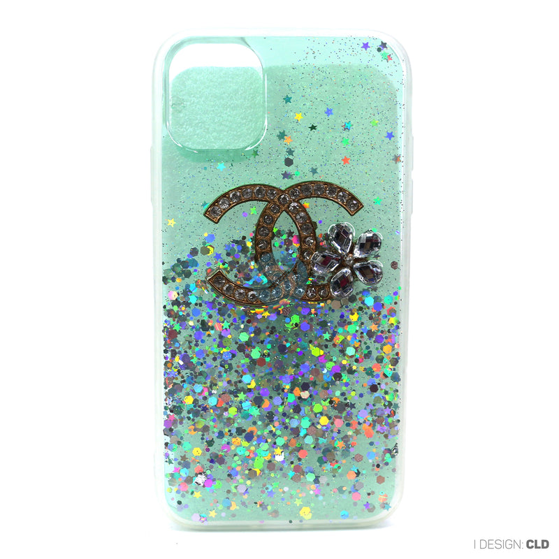 ỐP LƯNG IPHONE 11 ( KIM TUYẾN CHANEL)
