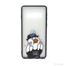 ỐP LƯNG ĐIỆN THOẠI SAMSUNG S10 NHÁM HÌNH VIỀN MÀU