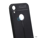 ỐP LƯNG DA ĐIỆN THOẠI IPHONE 11/ XR AUTO DẺO ĐEN