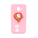 ỐP LƯNG SAMSUNG J4 PRO (THÚ NỔI KUTE)