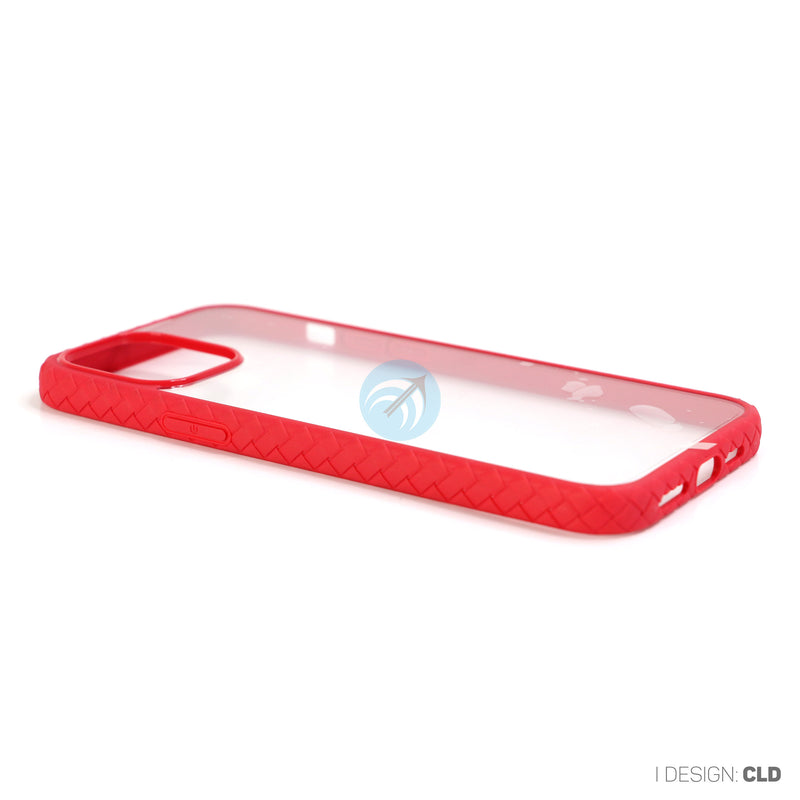 Ốp lưng iPhone 12 6.7" Red Mipow Anti Scractches Hybrid PS12