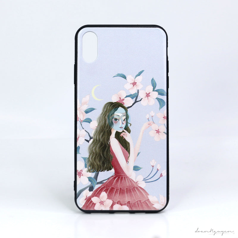 ỐP LƯNG IPHONE XS MAX (CÔ GÁI SÀNH ĐIỆU)