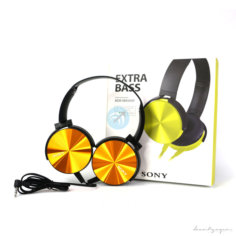 Tai nghe chụp tai 3.5 SONY ExtraBass MDR-XB450AP bh01t