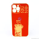 Ốp lưng IPHONE 13 PRO MAX KST tráng gương tài lộc đỏ 2022