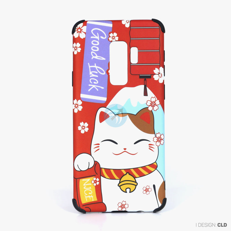 Ốp lưng SAMSUNG S9+ hình mèo thần tài nhựa cứng