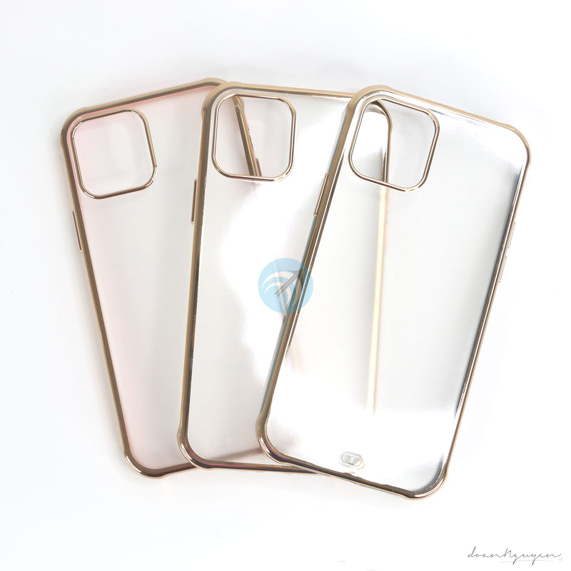 ỐP LƯNG IPHONE 12 PRO CỨNG NHÁM VIỀN SI CHỐNG SỐC OVOSE