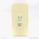 Ốp lưng IPHONE 11 6.1 gấu nổi đứng BABY silicon màu