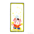 ỐP LƯNG ĐIỆN THOẠI SAMSUNG NOTE 20+ NHÁM HÌNH VIỀN MÀU