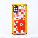 Ốp lưng SAMSUNG A51 IMD hình chống sốc vải sọc