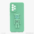 Ốp lưng SAMSUNG A52 hình gấu nổi có giá đỡ silicon màu