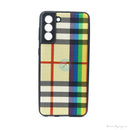 ỐP LƯNG ĐT SAMSUNG S21+ (DA SỌC CARO)