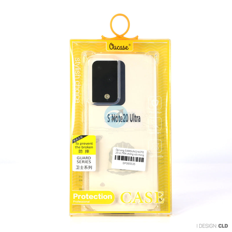 Ốp lưng SAMSUNG NOTE 20 ULTRA chống sốc trong VUCASE CAM