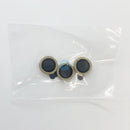 Dán bảo về CAMERA màu gold gắn đá IPHONE 12 PRO KUZOOM DIAMOND 3 mắt