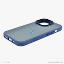 ỐP LƯNG IPHONE 14 PRO 6.1 LƯNG NHÁM VIỀN MÀU XANH X-LEVEL