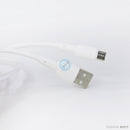 Cáp sạc usb A to micro 2.4A silicone 1 mét màu trắng BOROFONE BX30 bh01t