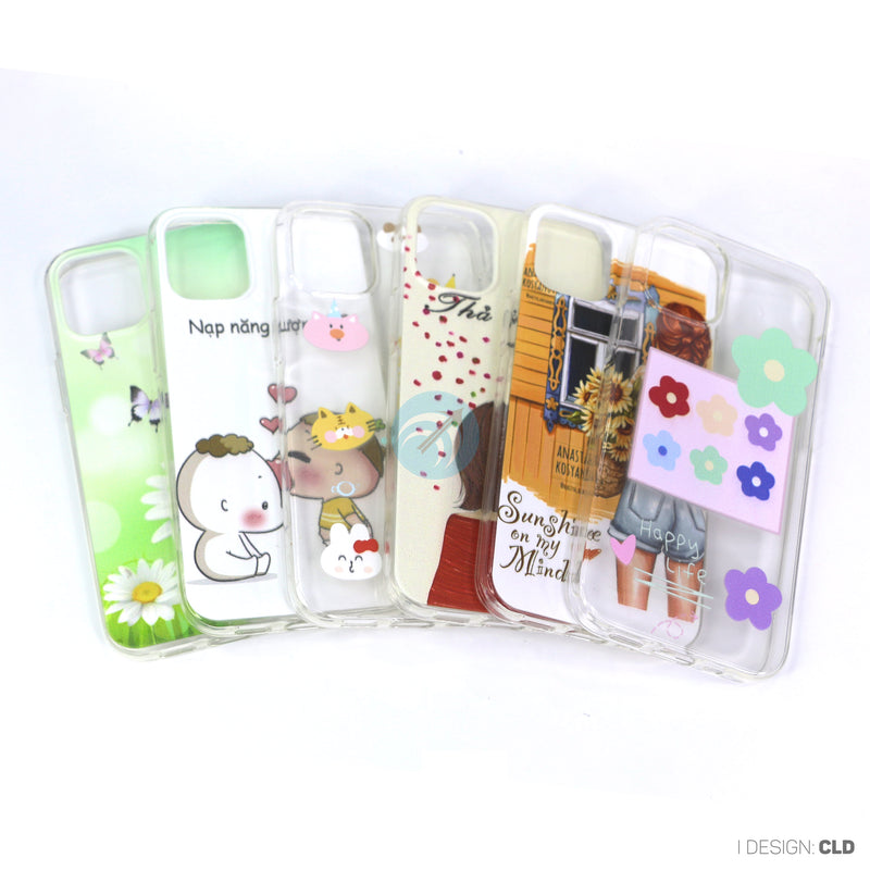 ỐP LƯNG IPHONE 12 MINI ( DẺO TRONG IN HÌNH)