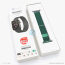 Dây đeo Thép Apple Watch 42/44/45mm màu xanh rêu COTEETCI