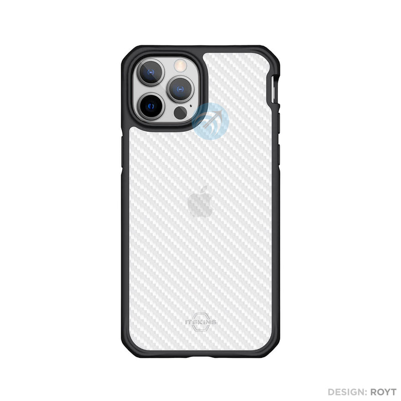 Ốp lưng điện thoại IPHONE 13 PRO 6.1 ILSKINS HYBRID CLEAR (AP2X-HBMKC-BKTR)