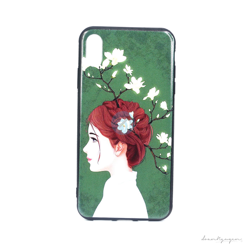 ỐP LƯNG IPHONE XS MAX (CÔ GÁI SÀNH ĐIỆU)