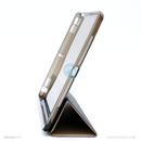 Bao da IPAD AIR 1/2/5/6/7/8 màu kem lưng trong KAKU TPU SHUANGMIAN