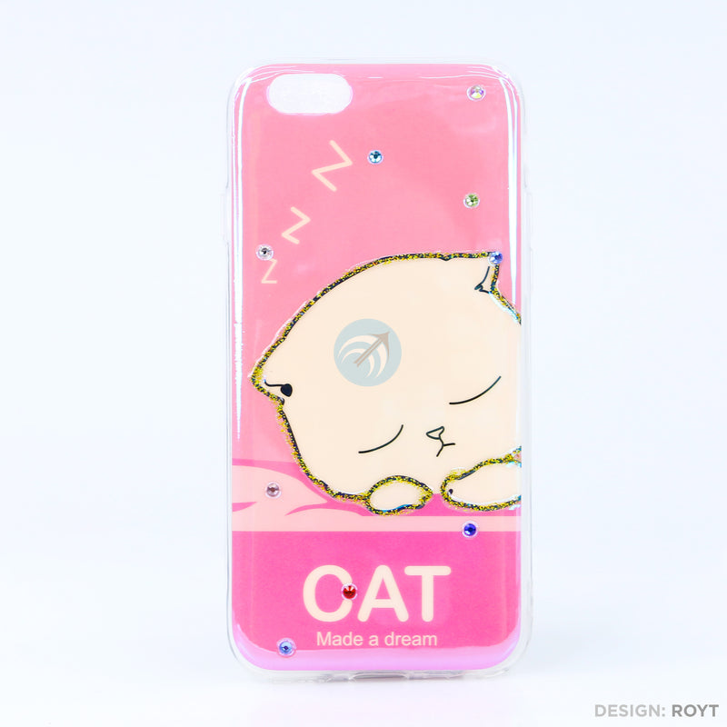 Ốp lưng IPHONE 6G/6S hình viền dẻo gắn đá