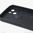 ỐP lưng IPHONE 13 6.1 hình nổi gấu đứng màu đen