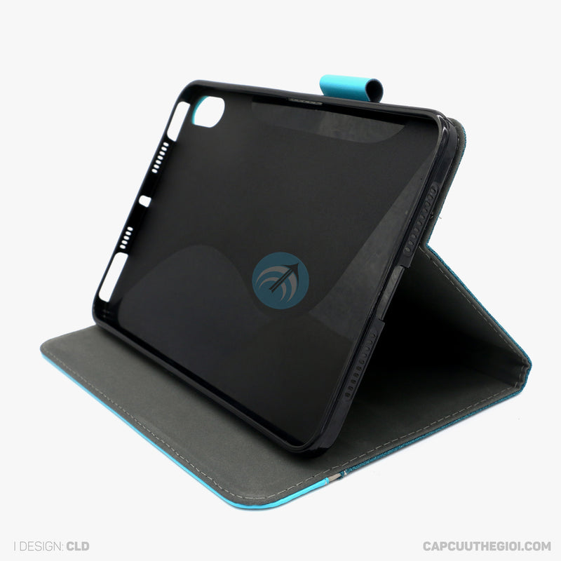 Bao da IPAD MINI 6  KAKU vải QIANWEI